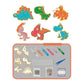 DIY Crystal Paint Arts and Crafts Set-Create Keychains & Window Art, Non-Toxic Creative Gift