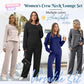 ⏳Time-Limited Special⏰Women‘s Crew Neck Top & Drawstring Pants Set – Comfortable, Versatile & Casual Chic 👖