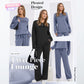 ⏳Time-Limited Special⏰Women‘s Crew Neck Top & Drawstring Pants Set – Comfortable, Versatile & Casual Chic 👖