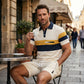 Men's Two-Piece Shirt and Shorts Set