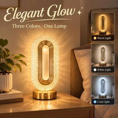 Light Up Any Room Instantly! Touch-Control Acrylic Nightlight