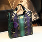 🏆LAST DAY SALE 50% OFF🔥Elegant Snakeskin PU Leather Tote Bag