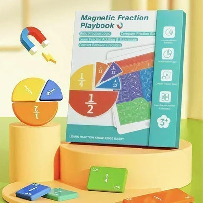 🎯 Magnetic Fraction Book – Hands‑on, visual & reusable math tool ✨