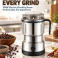 🔥NEW YEAR SALE!!⚡50K+ SOLD!💝Multifunctional Electric Grinder – For Coffee, Spices & Herbs, Powerful & Fast Grind🔥