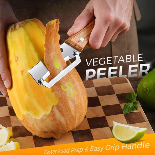 🥕 BUY 1 GET 1 FREE! 🔥 Multifunctional Vegetable Peeler for the Kitchen – Stainless Steel Blade, Ergonomic Handle & Perfect for Fruits & Vegetables ✨