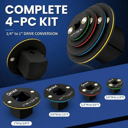 Low Profile Impact Socket Adapter Set