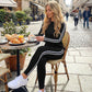 🥳2026 HOT SALE🥳💞50K+ SOLD!👚🌳 50% OFF NOW! 🏃‍♀️ Women's 2-Piece Tracksuit – Soft fleece lining, gentle on skin! Relaxed fit, easy pull-on waistband. Perfect for morning walks, yoga or lounging. Moves with you, never binds. ☁️🧘‍♀️