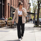 🥳2026 HOT SALE🥳💞50K+ SOLD!☕🧘‍♀️Women's High Waist Wide Leg Pants – Soft stretch fabric, gentle tummy control! Flattering fit for every shape. Easy pull-on, no tricky buttons. Your everyday essential🧵🦵