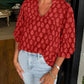 🎁2026 New Arrivals 50% OFF💥Women's Casual Flowy Printed Top