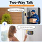Wireless Video Doorbell with Screen Monitor