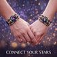 ⏳🔥LIMITED-TIME 50% OFF! ⏰☪️Glow-in-the-dark leather zodiac sign bracelet for men and women (6.9/8.1 inches)♑️