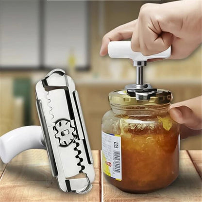 📢📢Last Day-50% OFF!!⏰ Buy More, Save More!  Stainless Steel Jar Opener & Bottle Lid Remover
