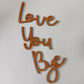 💝Valentine’s Day Gift Idea 49% OFF🎁Wooden Wall Hanging Sign Decoration - No Wall Damage