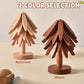 💖Limited sale 50% off💖 Insulated coasters Solid wood coasters in the shape of a Christmas tree