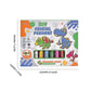 DIY Crystal Paint Arts and Crafts Set-Create Keychains & Window Art, Non-Toxic Creative Gift