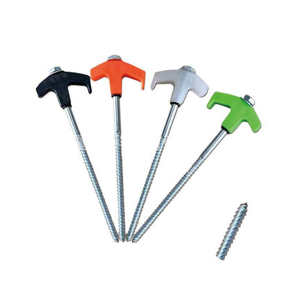 🔥 LAST DAY -BUY 1 GET 1 FREE 🔥 8" Screw-in Tent Stakes Ground Anchors