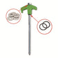🔥 LAST DAY -BUY 1 GET 1 FREE 🔥 8" Screw-in Tent Stakes Ground Anchors