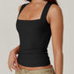 🎀BUY 1 GET 1 FREE🎁Women’s Square Neck Sleeveless Tank Top – Soft, Stretchy & Chic