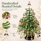 ⏳LAST DAY SALE ONLY ￡10.99!🎄✨ DIY Beaded Christmas Tree Kit – 🎅Create Your Own Sparkling Holiday Decoration