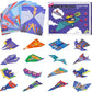 🎁Gift Idea Hot Sale 50% OFF🎄🛩️Creative DIY Paper Airplane Set For Kids