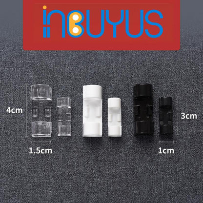 🔌 Self-Adhesive Cable Organiser Clips – No-Drill Cable Management Set ✨