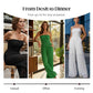 ⏳LAST DAY SALE 50% OFF💕Strapless Crinkle Wide-Leg Jumpsuit