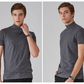 🎁New arrival 50% OFF💥Men's High Neck Slim Fit T-shirt