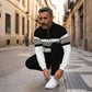 👕 60% OFF NOW! 🔥 Men's Graphic Print Pullover & Pants Set – Street Style, Comfort Fit & Casual Look 👖
