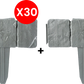 ⏰🔥LIMITED TIME 50% OFF! 🏡 Imitation Stone Garden Fence – Realistic Look, Easy Install & Expandable Design 🌿✨