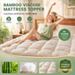 Bamboo Viscose Mattress Protector with Deep Pockets
