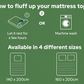 Bamboo Viscose Mattress Protector with Deep Pockets
