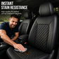 Universal PU Leather Car Seat Cover Set