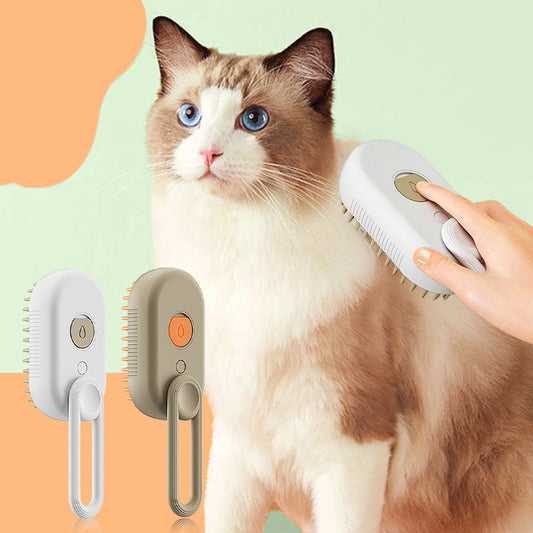 Hot Sale🎁🔥✨3 in 1 pet steam brush