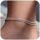 ⭐ 50% OFF NOW! 💦 Dainty Layered Waterproof Anklet – Delicate chains, waterproof & tarnish-free – Perfect for beach, pool & daily wear ✨