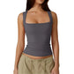 🎀BUY 1 GET 1 FREE🎁Women’s Square Neck Sleeveless Tank Top – Soft, Stretchy & Chic