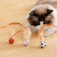 🔥2026 HOT SALE🐱 Interactive Cat Bouncy Ball with Feather
