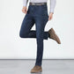 😎New Arrival👖Men's Elastic High Waist Straight Leg Jeans