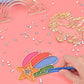 DIY Crystal Paint Arts and Crafts Set-Create Keychains & Window Art, Non-Toxic Creative Gift