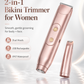 Dual-Head Electric Shaver – Cordless, Gentle & Full-Body Grooming
