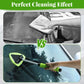 Windshield Cleaning Tool Set with Extendable Handle