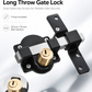 🔒 LIMITED-TIME 50% OFF! ✨ Heavy-Duty Long Throw Gate Lock – Dual-Sided Key, 5 Keys Included 🏡