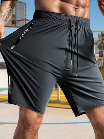 🩳 50% OFF NOW! 🔥 Men's Elastic Summer Shorts – Breathable, zippered pockets & stretch fit – Perfect for sports, travel or hot days – comfortable and practical ☀️