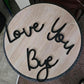 💝Valentine’s Day Gift Idea 49% OFF🎁Wooden Wall Hanging Sign Decoration - No Wall Damage