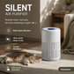 🥳2026 HOT SALE🔇 50% OFF! Silent Air Purifier – Multi‑layer filtration, ultra‑quiet sleep mode. Covers 30‑50m², one‑touch operation. Breathe clean, rest easy. No more sneezing at night! 🛌✨