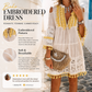⏳Limited-time 50% off⏰Women's Loose Cotton Linen Embroidered Dress🌸👗