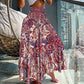 🥳SUMMER HOT SALE🥳💞50K+ SOLD!💥50% OFF! 🔥 Women's High-Waisted Floral Skirt – Lightweight, Elegant & Versatile 💐