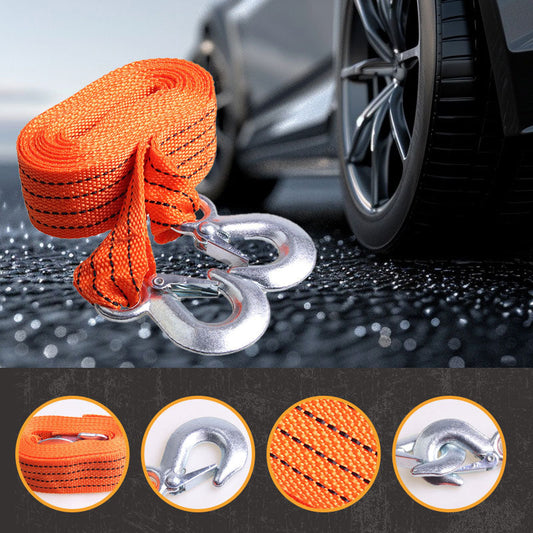 🚗60% OFF NOW🔥 2026 BESTSELLER | For Truck/SUV | 3-Ton Capacity Tow Strap 🚛【LIMITED OFFER】