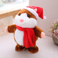 🎉LAST DAY SALE 50% OFF!!🎁Talking Hamster Plush Toy, Interactive Repeating Hamster Stuffed Doll for Kids & Party Gift 🐹