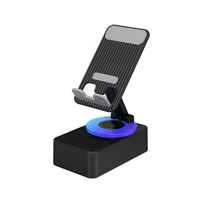 🔥 Hot sale 50% OFF🔥Bluetooth Audio Power Phone Holder🎵🔋For mobile phones and tablets