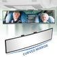🚗 50% OFF NOW!👀 Wide Car Curved Rear View Mirror – Wide Angle & Blind Spot Reducer – Universal Easy Clip-On 🛡️